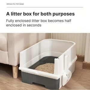 Extra Large Odor-Proof Cat Litter Box